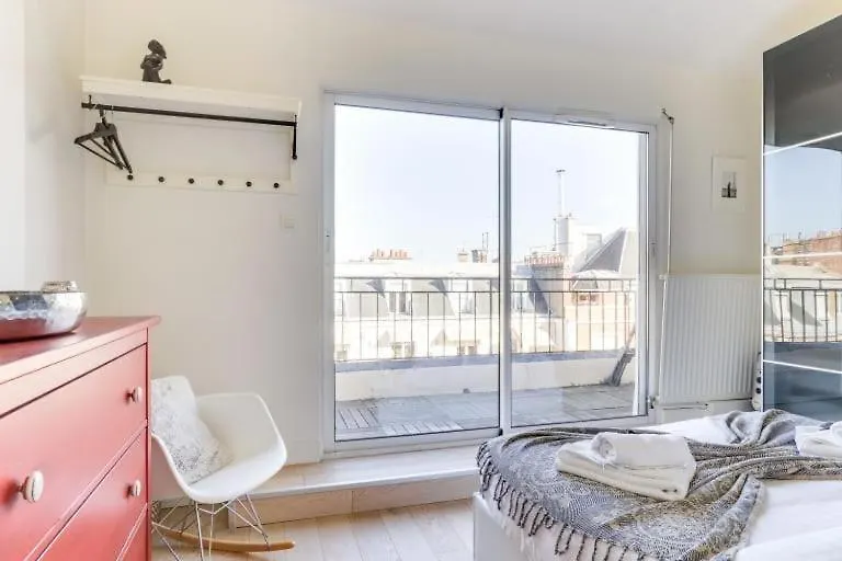 Apartamento Appartement D'Artiste, Terrasse Vue Tour Eiffel París
